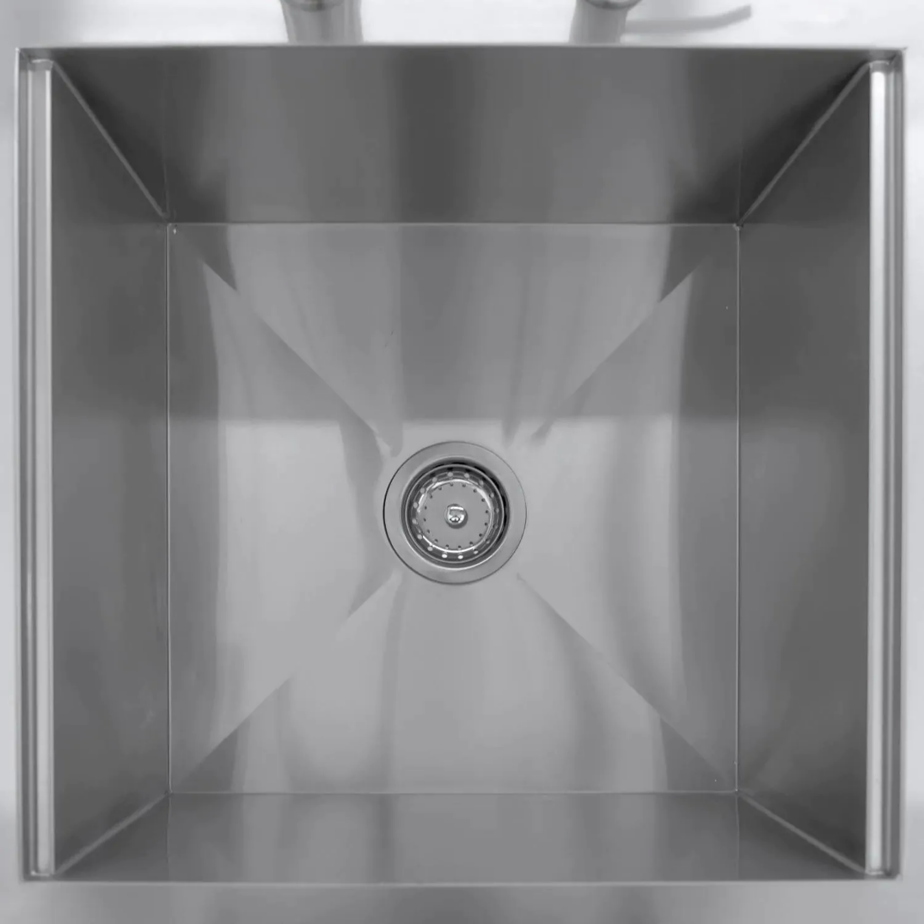 PCM 260 Series 21" Outdoor Rated Stainless Steel Drop In Sink With Hot/Cold Faucet