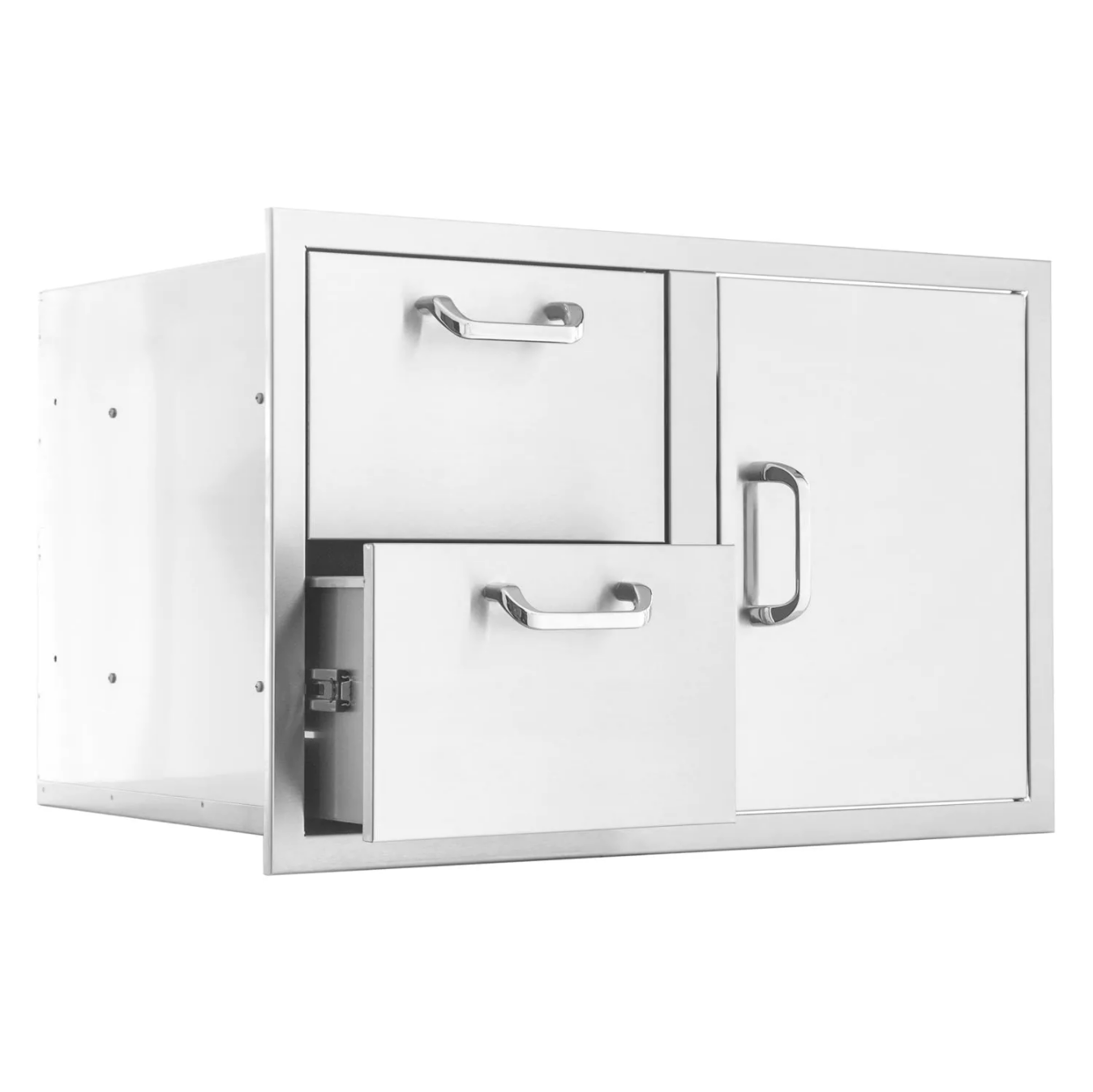 PCM 260 Series 32" Stainless Steel Reversible Access Door & Double Drawer Combo