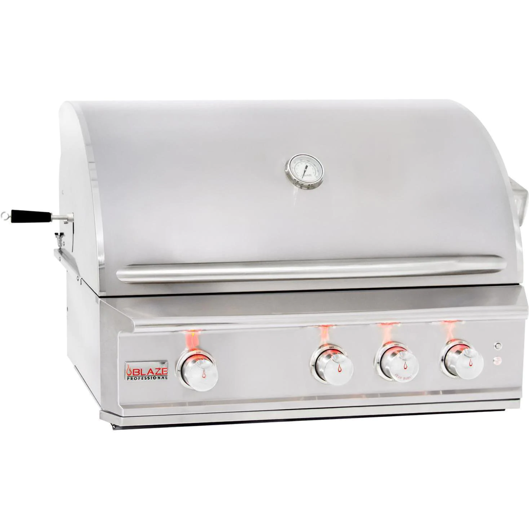 Blaze Professional LUX 34" 3-Burner Built-In Gas Grill With Rear Infrared Burner I The BBQHQ