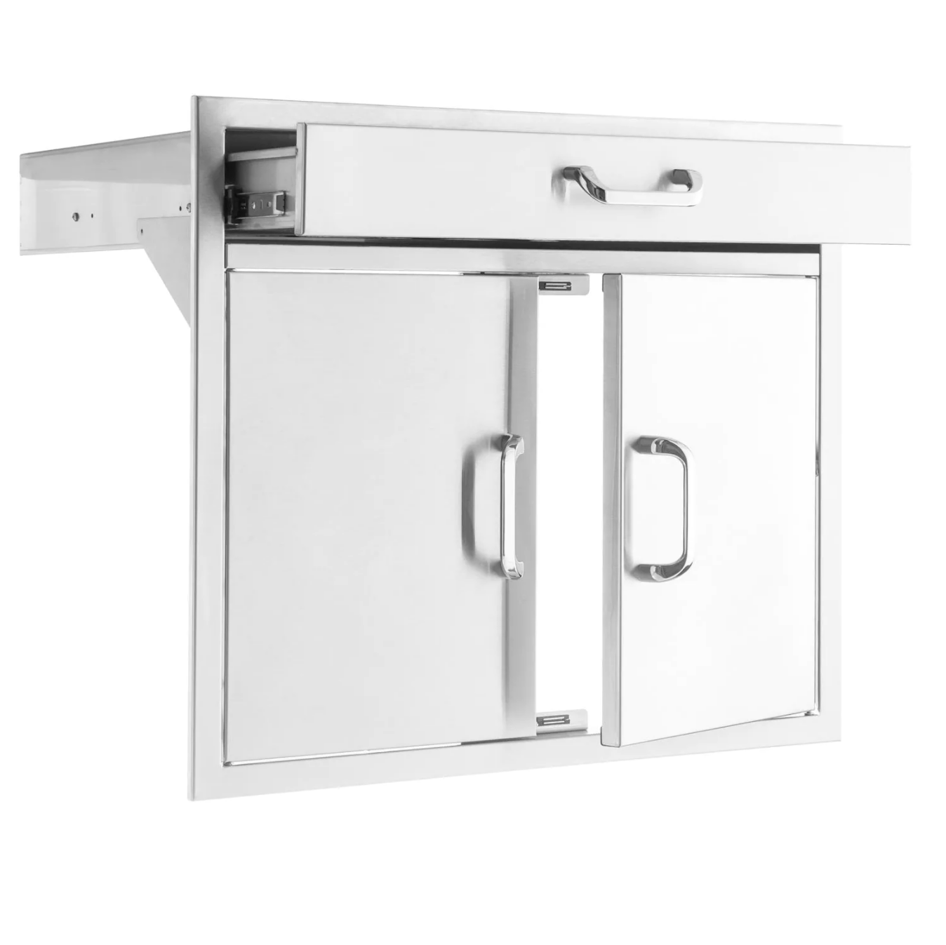 PCM 260 Series 30" Stainless Steel Double Door & Single Drawer Combo