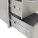 Blaze 16" Stainless Steel Double Access Drawer I The BBQHQ