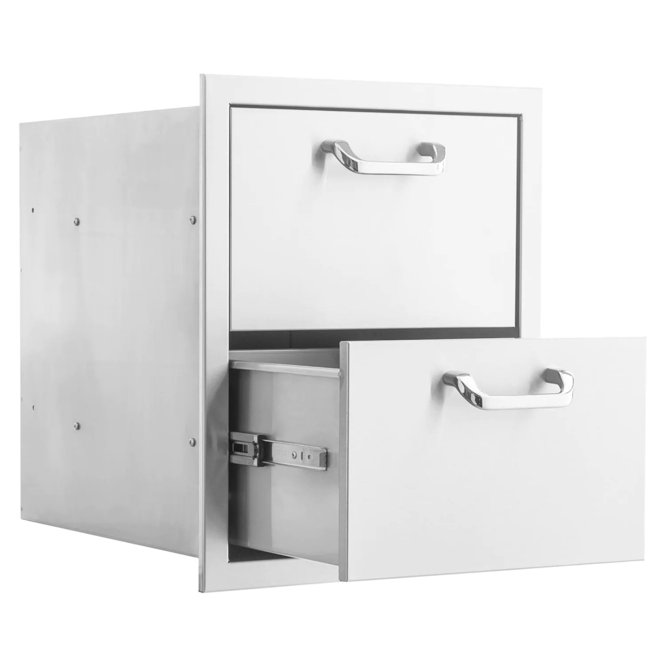 PCM 260 Series 16" Stainless Steel Double Access Drawer