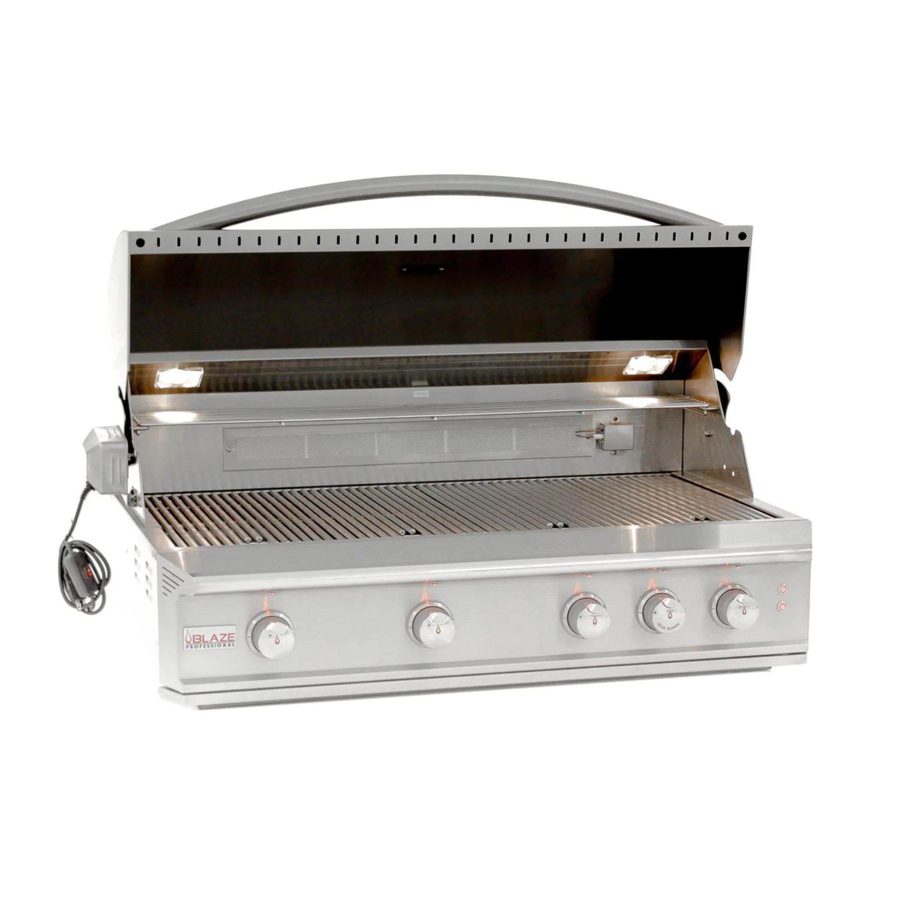Blaze Professional LUX 44" 4-Burner Built-In Natural Gas Grill With Rear Infrared Burner I The BBQHQ