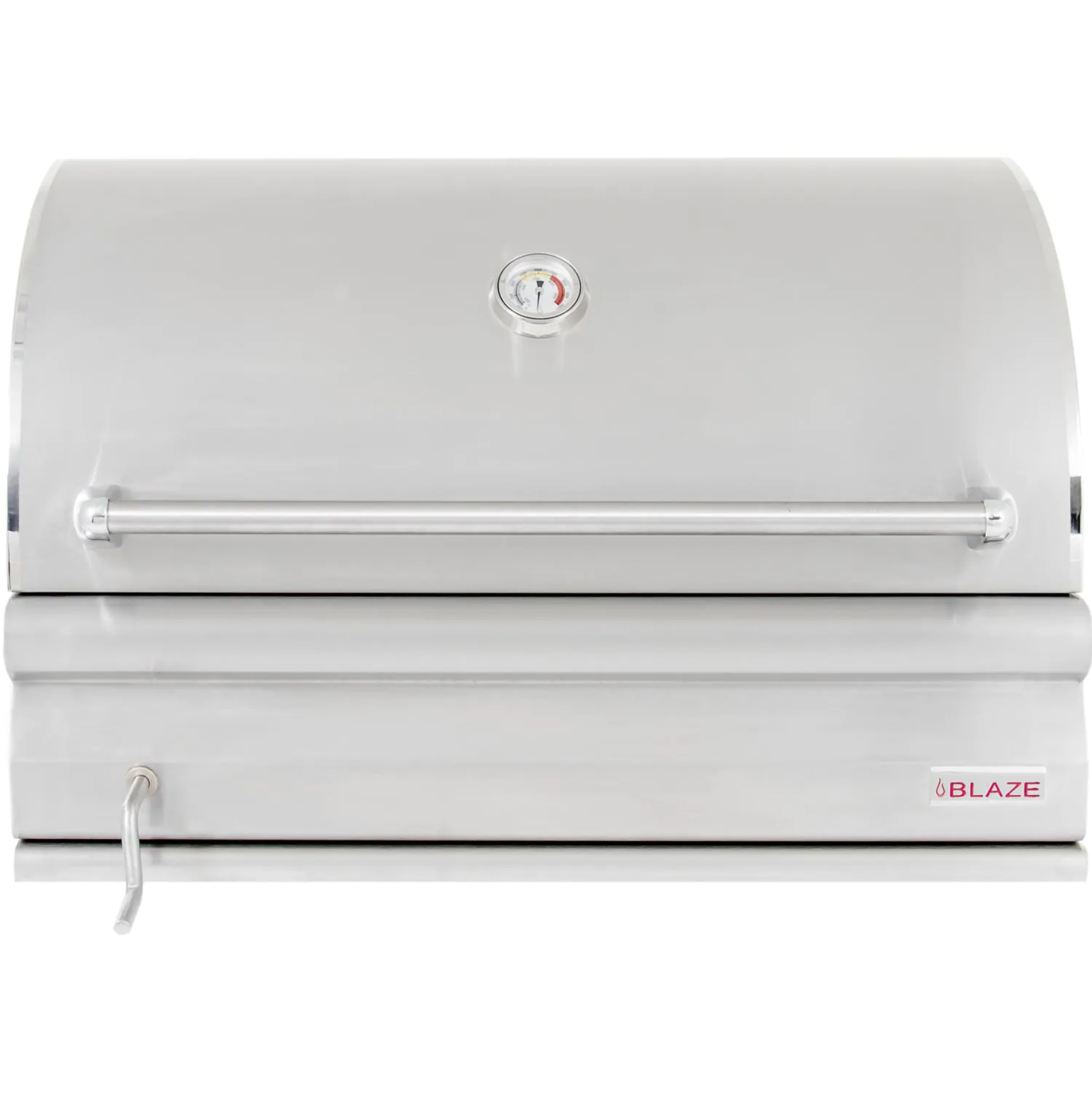 Blaze 32" Built-In Stainless Steel Charcoal Grill With Adjustable Charcoal Tray I The BBQHQ