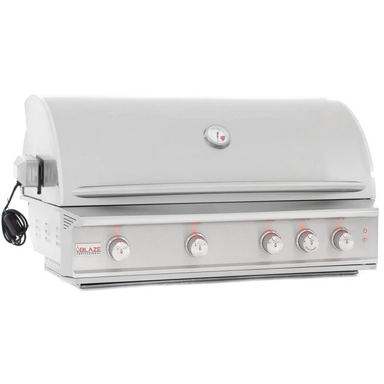 Blaze Professional LUX 44" 4-Burner Built-In Natural Gas Grill With Rear Infrared Burner I The BBQHQ