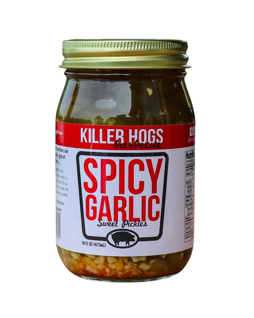 Killer Hogs Spicy Garlic Pickles