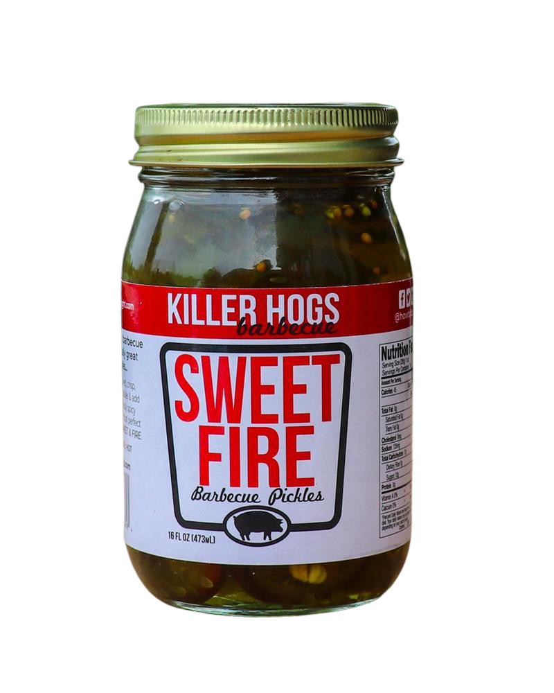 Killer Hogs Sweet Fire Pickles — TheBBQHQ, Inc.