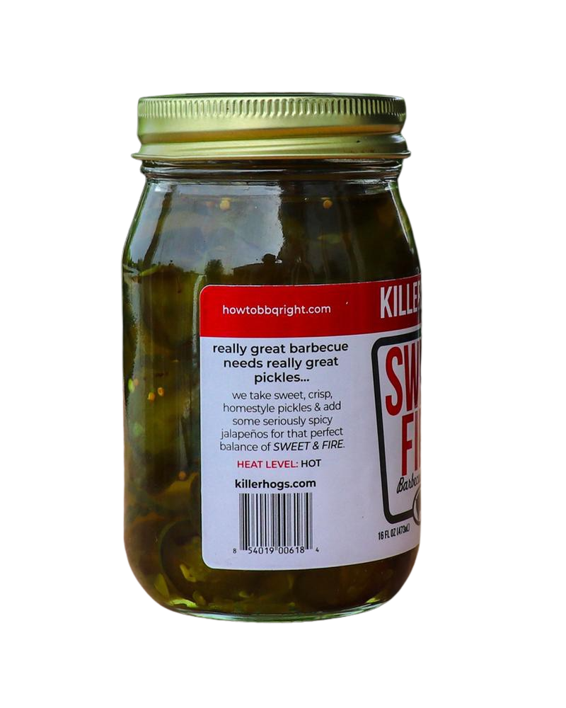 Killer Hogs Sweet Fire Pickles